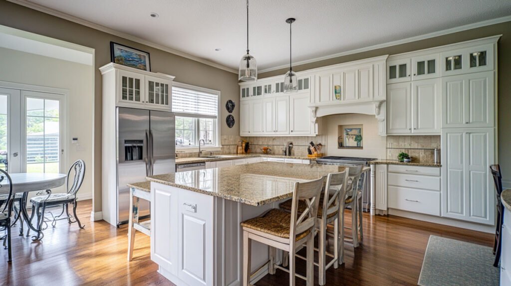 Level up home solutions white kitchen